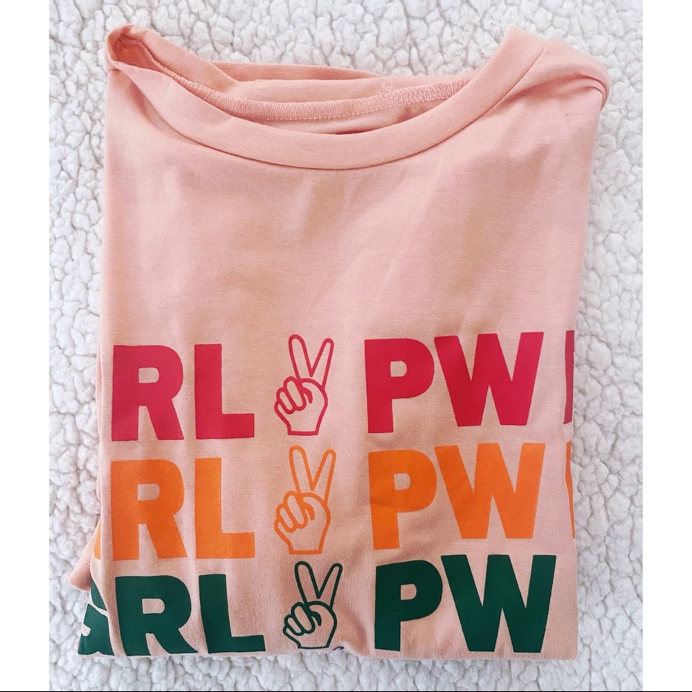 Shein girl power t-shirt Medium